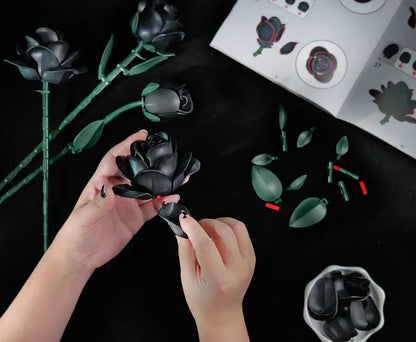 Black Lego Roses (SALE ENDS MIDNIGHT)