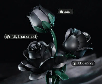 Black Lego Roses (SALE ENDS MIDNIGHT)